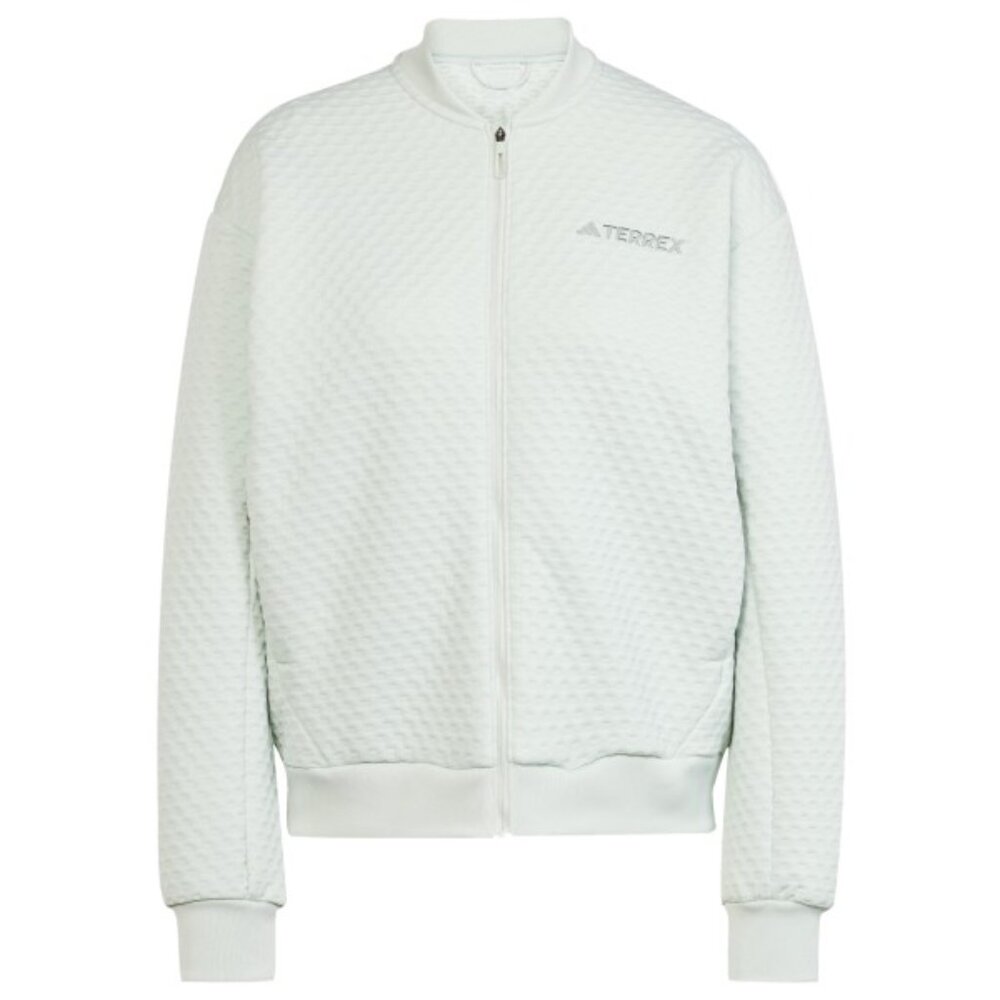 Adidas Women’s Terrex Xploric Sweater Jacket Linen Green JF9064, Size M (New) - Picture 15 of 15